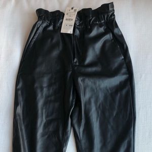 Zara Leather Pants